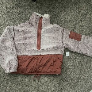Free People Movement Sherpa 1/2 Zip Pullover